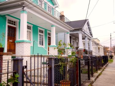 Houses in New Orleans, Louisiana