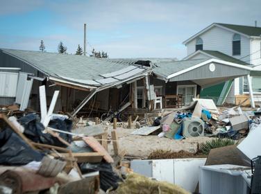 houses destroyed by Hurricane Sandy