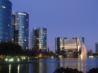 Oracle corporate headquarters in Redwood, CA