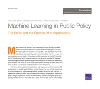 Cover: Machine Learning in Public Policy