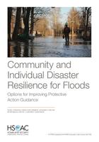Cover: Community and Individual Disaster Resilience for Floods