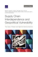 Cover: Supply Chain Interdependence and Geopolitical Vulnerability