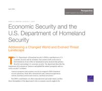 Cover: Economic Security and the U.S. Department of Homeland Security