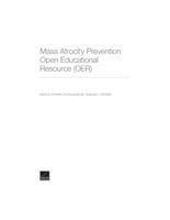 Cover: Mass Atrocity Prevention Open Educational Resource (OER)