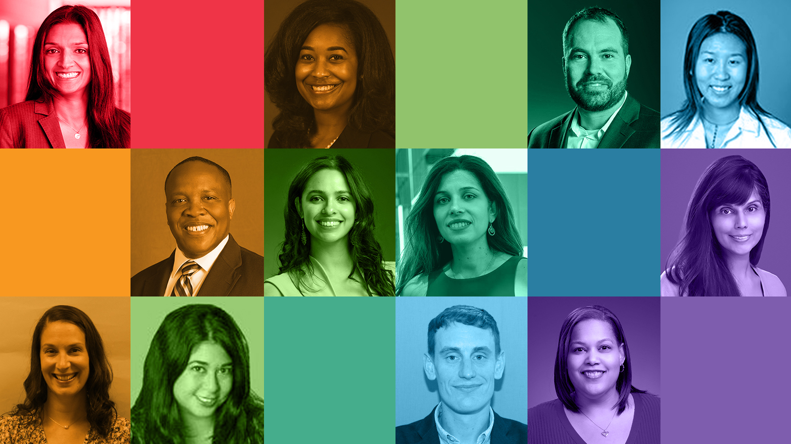 Grid of 12 members' headshots from Staff Advisory Council on DEI